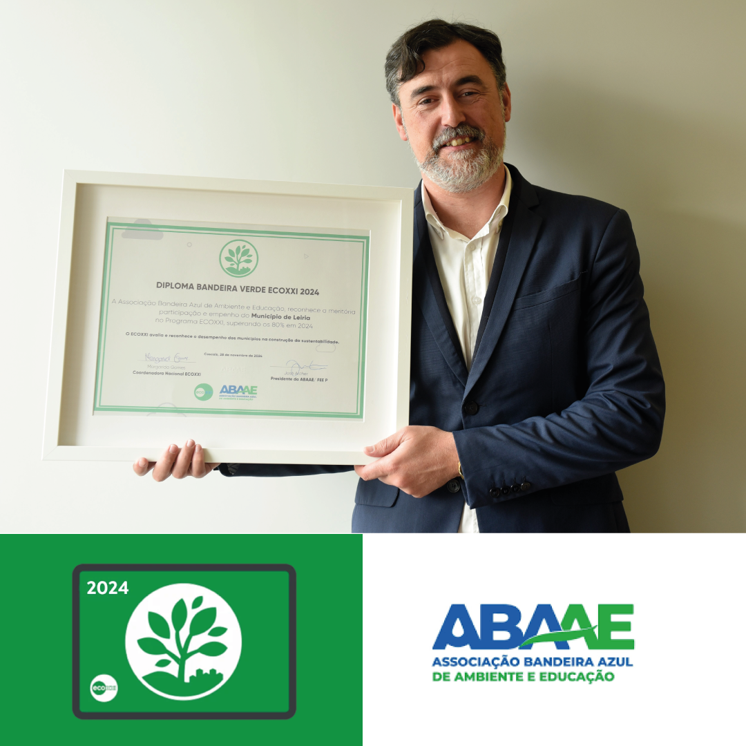 Município de Leiria conquista uma vez mais o Galardão Bandeira Verde ECOXXI