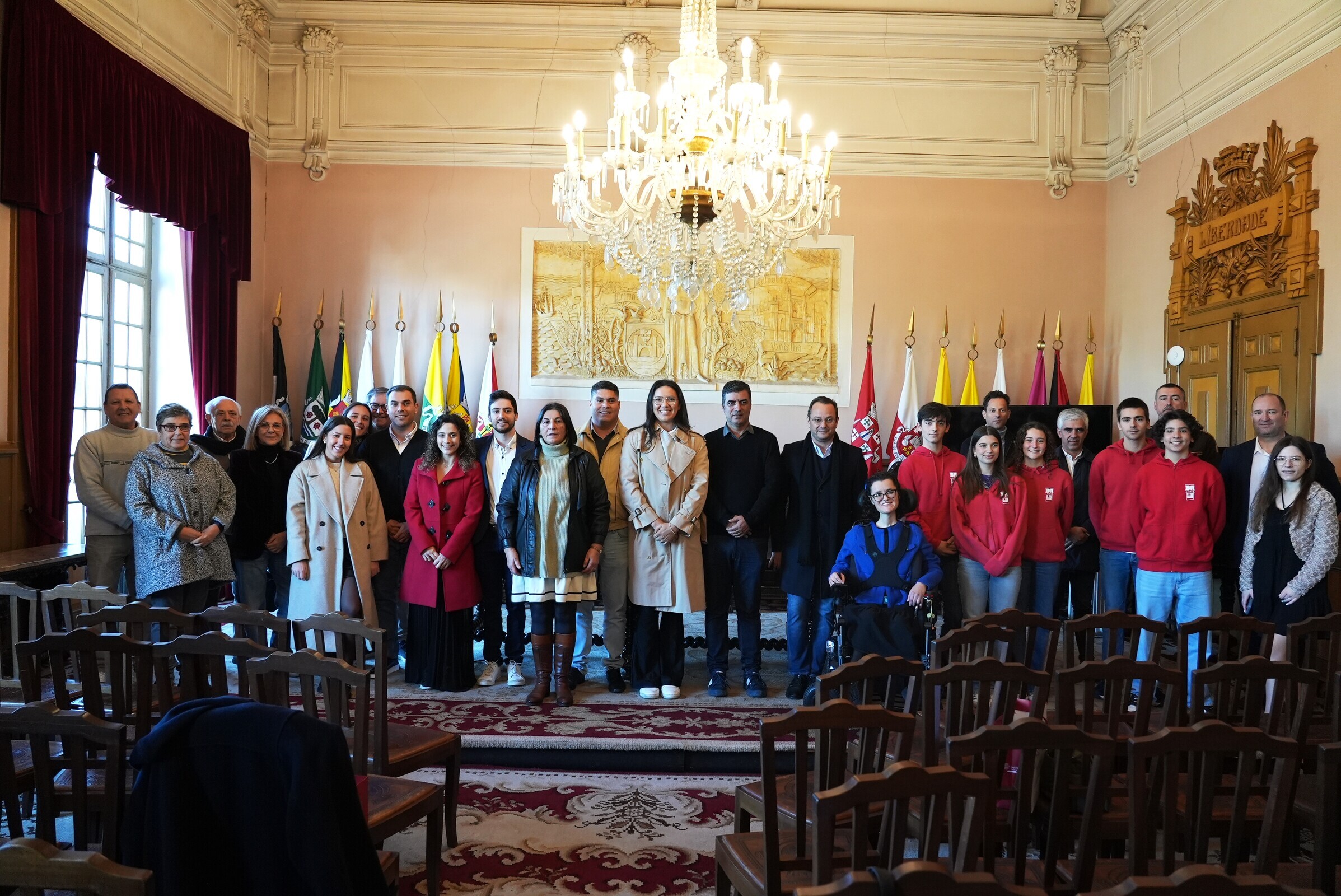 Município homenageia atletas olímpicos do concelho