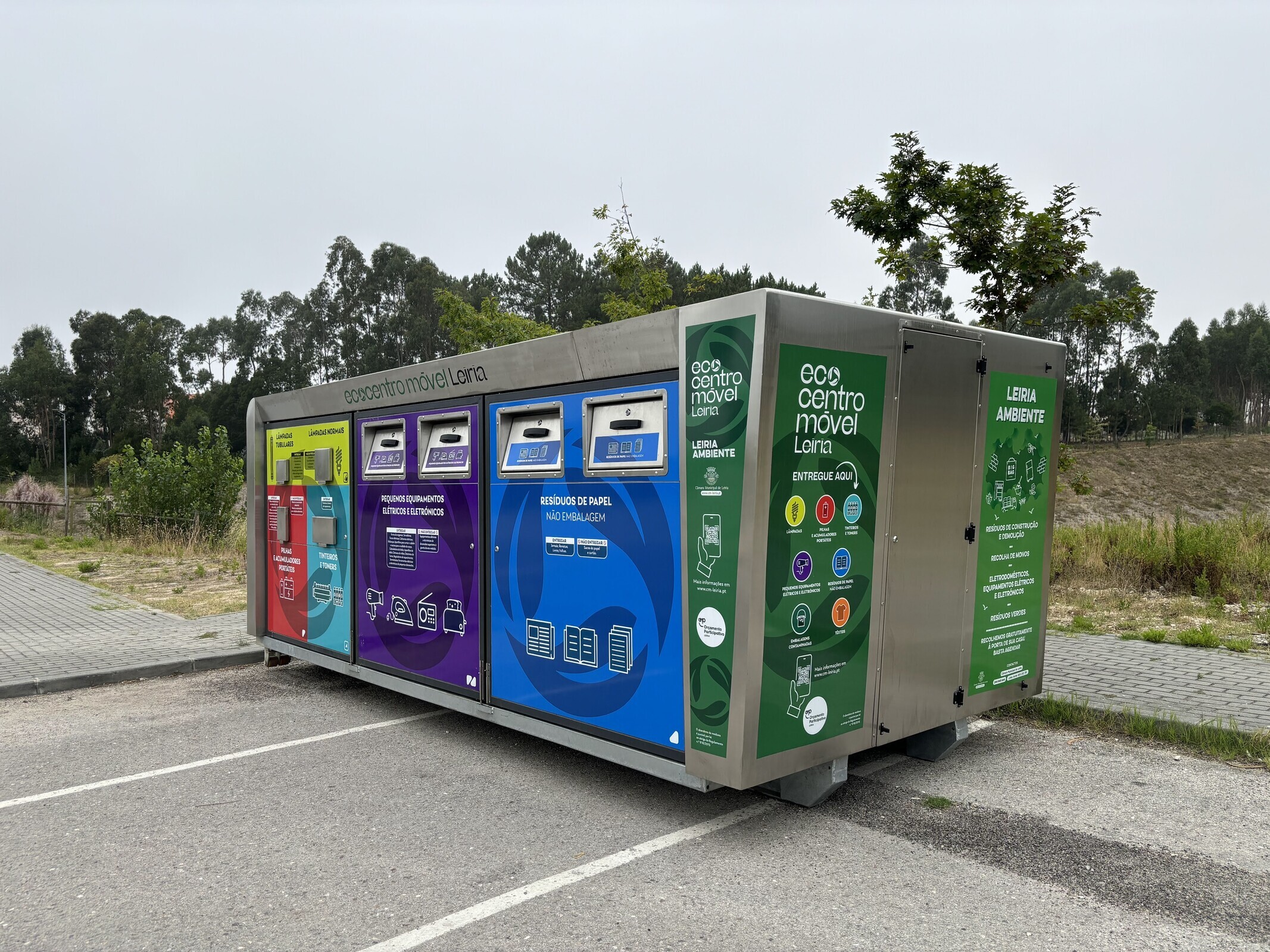 Ecocentro Móvel recolhe quase 12 toneladas de resíduos