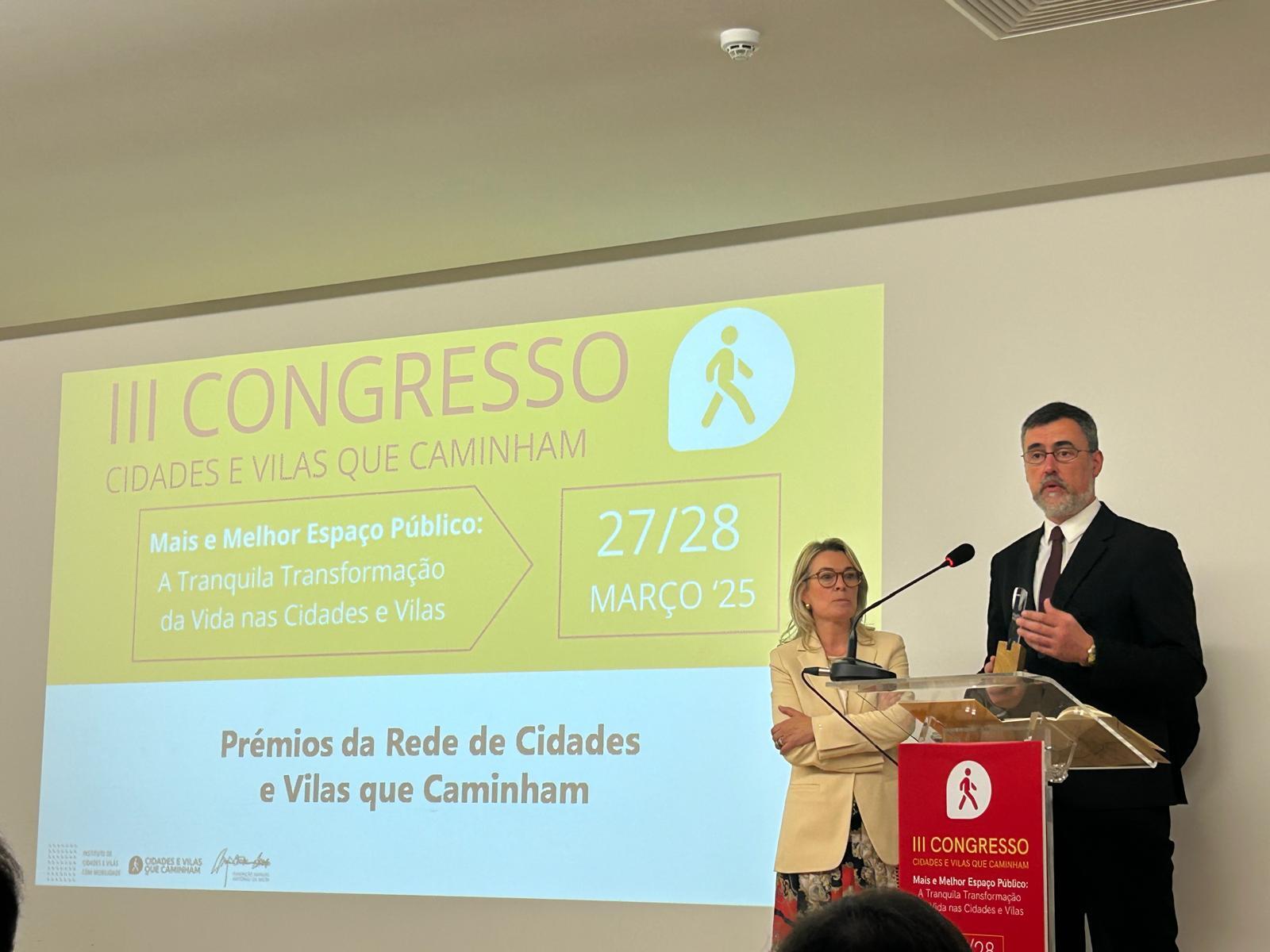 Município de Leiria recebe o I Prémio do Instituto Cidades e Vilas com Mobilidade