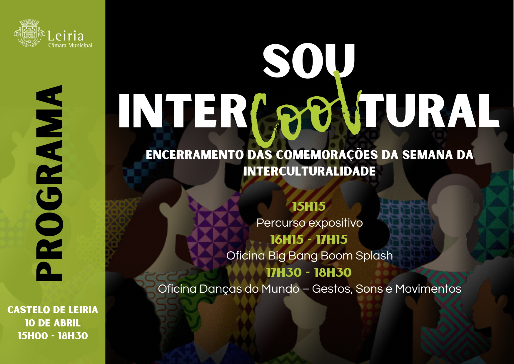 Semana da Interculturalidade encerra a 10 de abril com o evento “Sou InterCOOLtural”