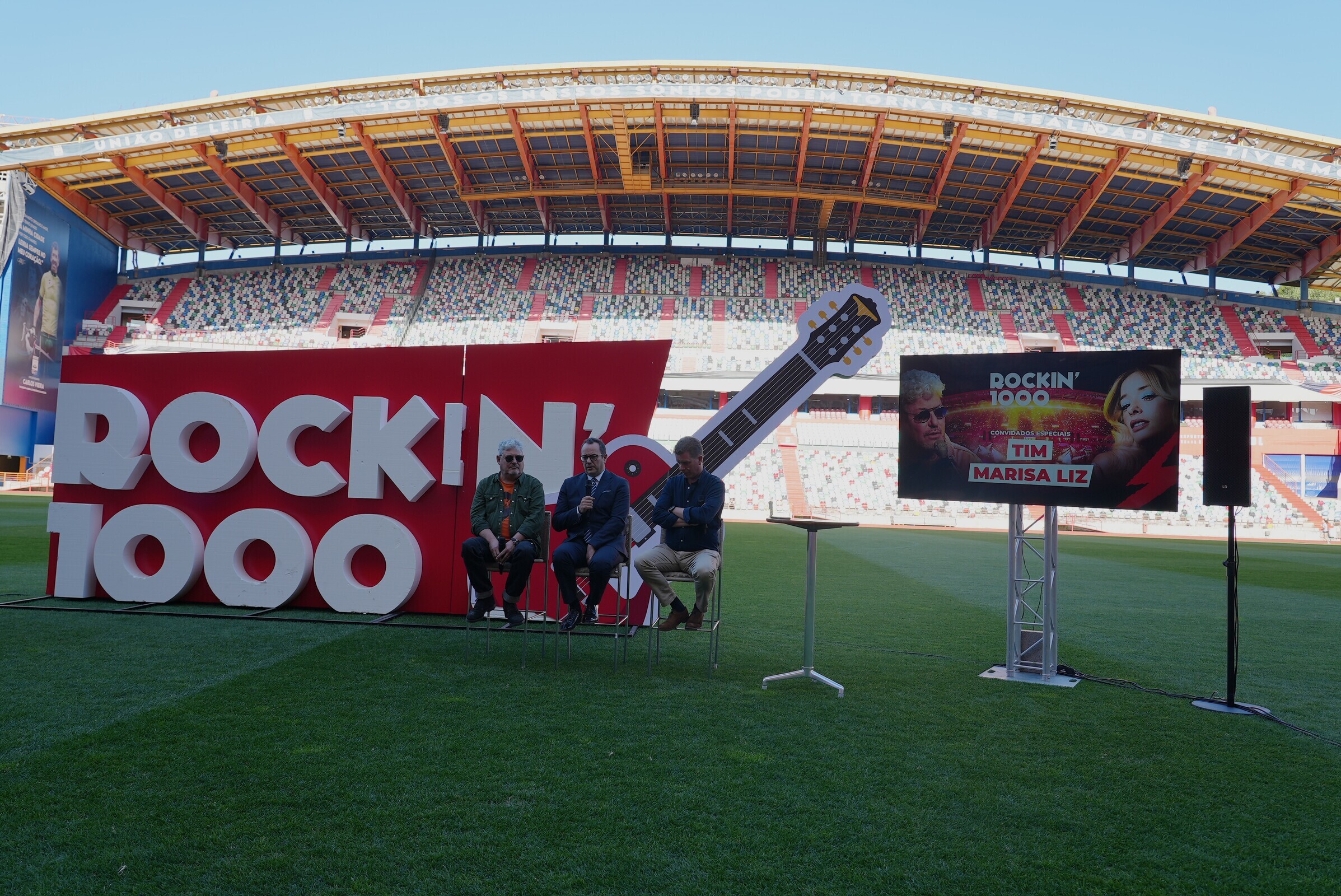 Marisa Liz junta-se a Tim nos convidados especiais  da segunda edição do ROCKIN´1000 em Leiria