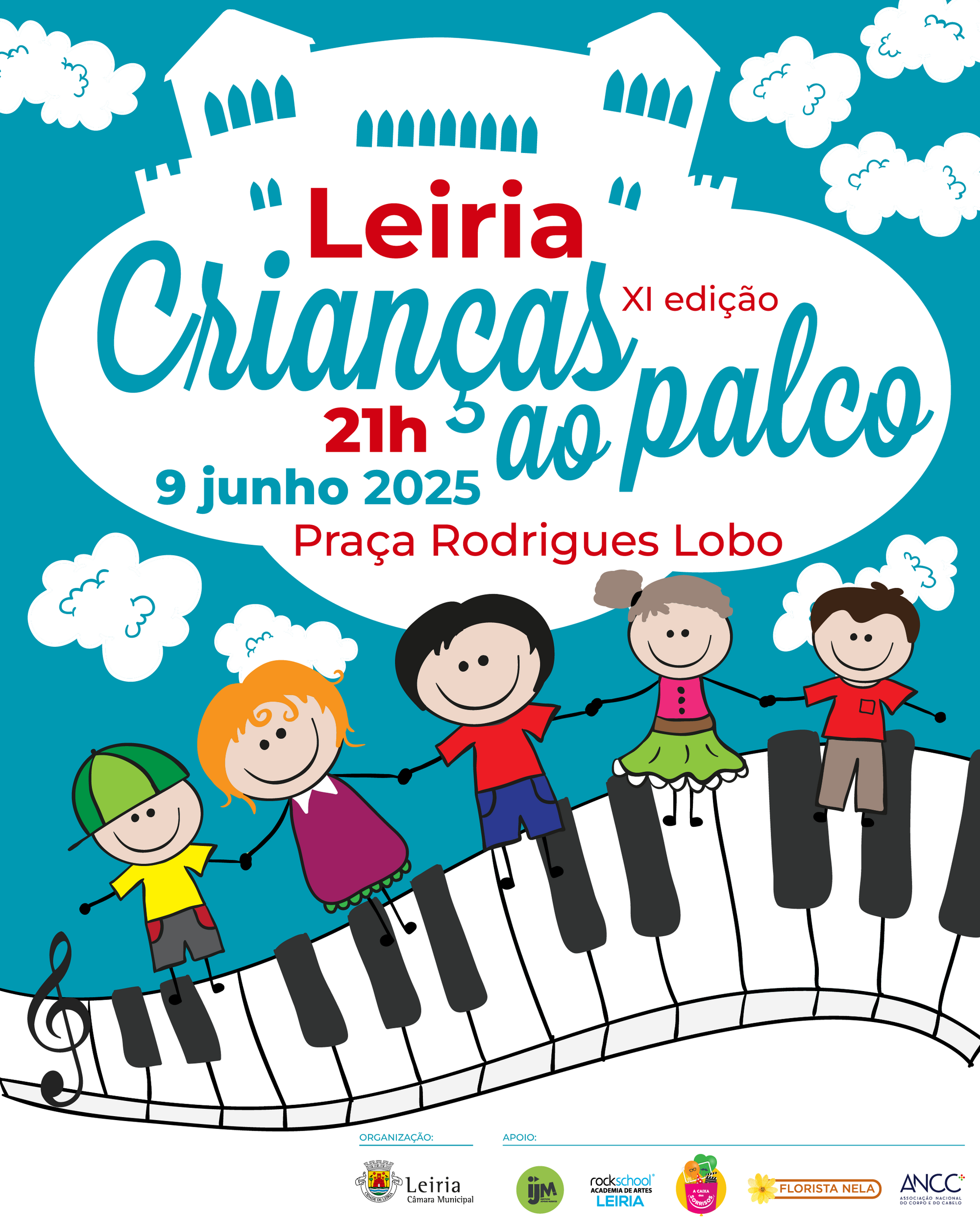 XI Edição Crianças ao Palco regressa dia 9 de junho à Praça Rodrigues Lobo