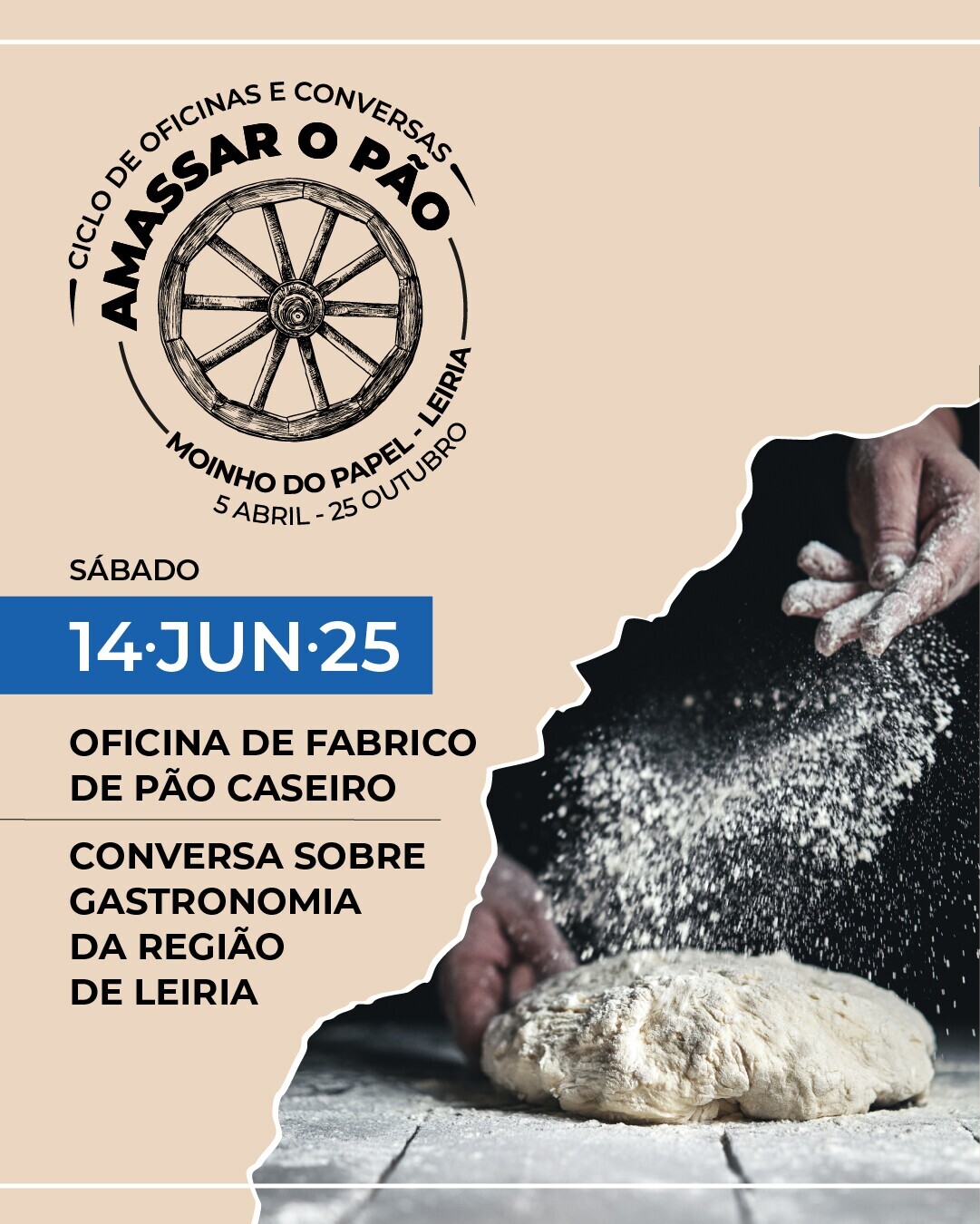 “Amassar o Pão – Conversas sobre gastronomia da região de Leiria” leva tradição, cultura e sabore...