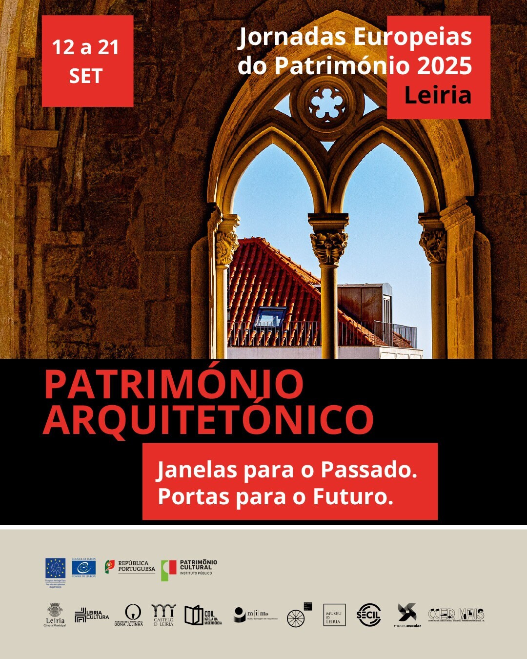 Jornadas Europeias do Património assinaladas em diversos espaços culturais entre 12 e 21 de setembro