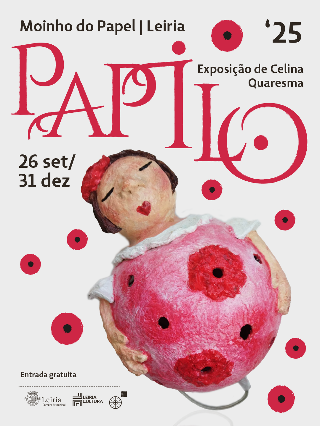 Exposição “Papilo” assinala aniversário do Moinho do Papel