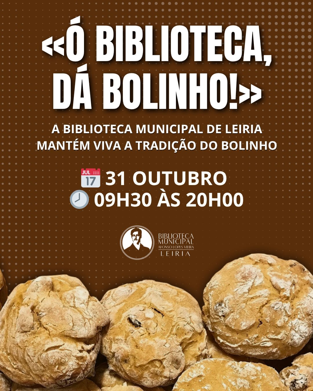 Biblioteca e Ludoteca Municipais de Leiria celebram tradição do “Bolinho” com os mais jovens